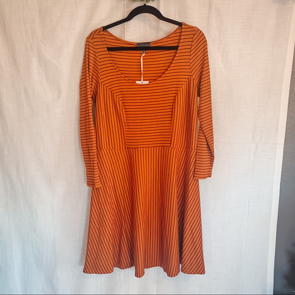 ModCloth Weekend Plans Fit and Flare Dress